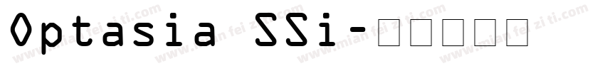 Optasia SSi字体转换